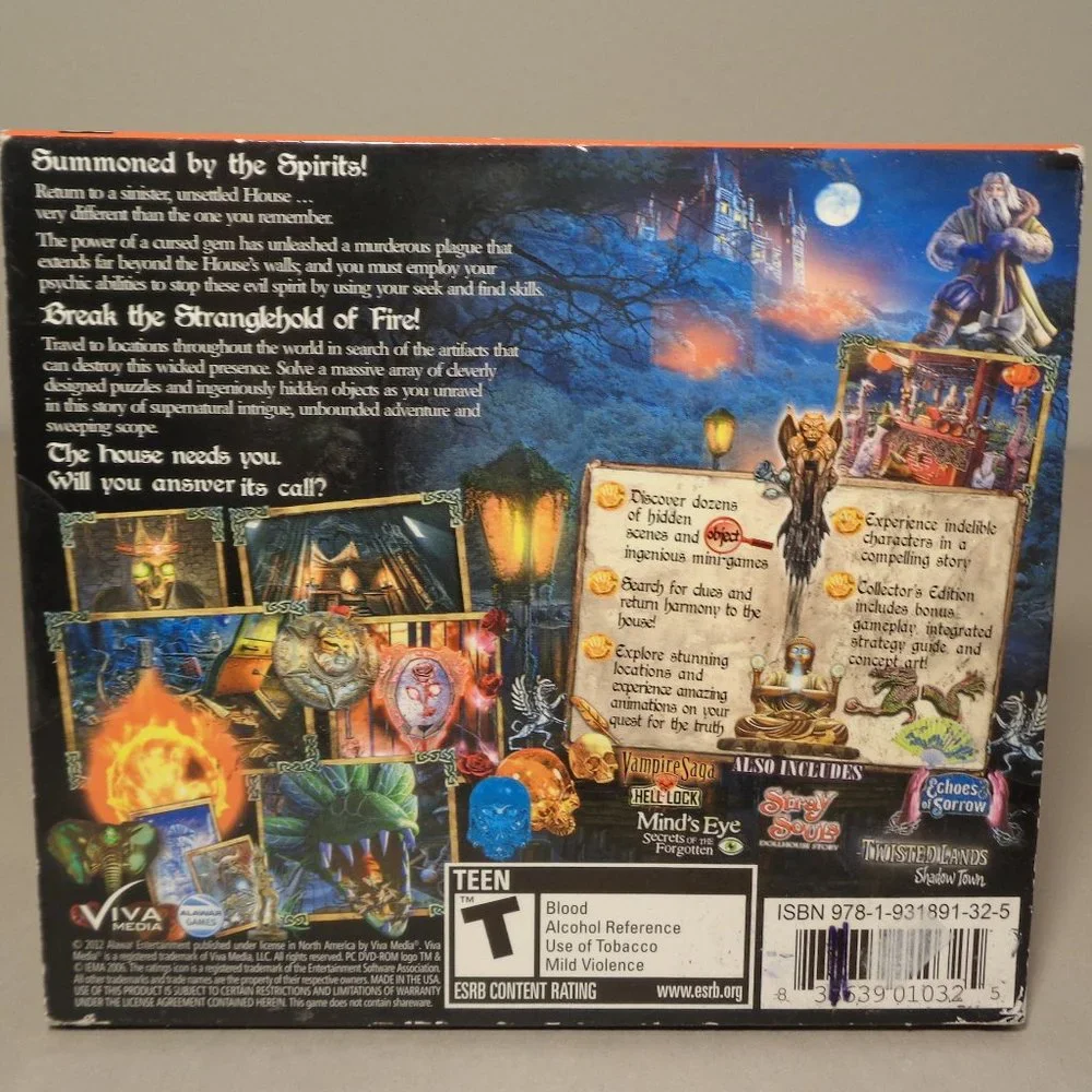 GHOSTS & DEMONS 6 Pack The Palm Of Zoroaster New PC DVD-ROM Video Game